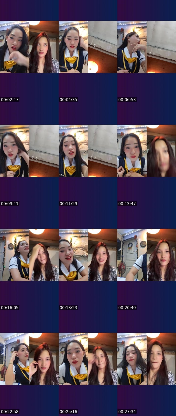 Contact-sheet preview of ☝️💙Nicoleigh's Liveme recording