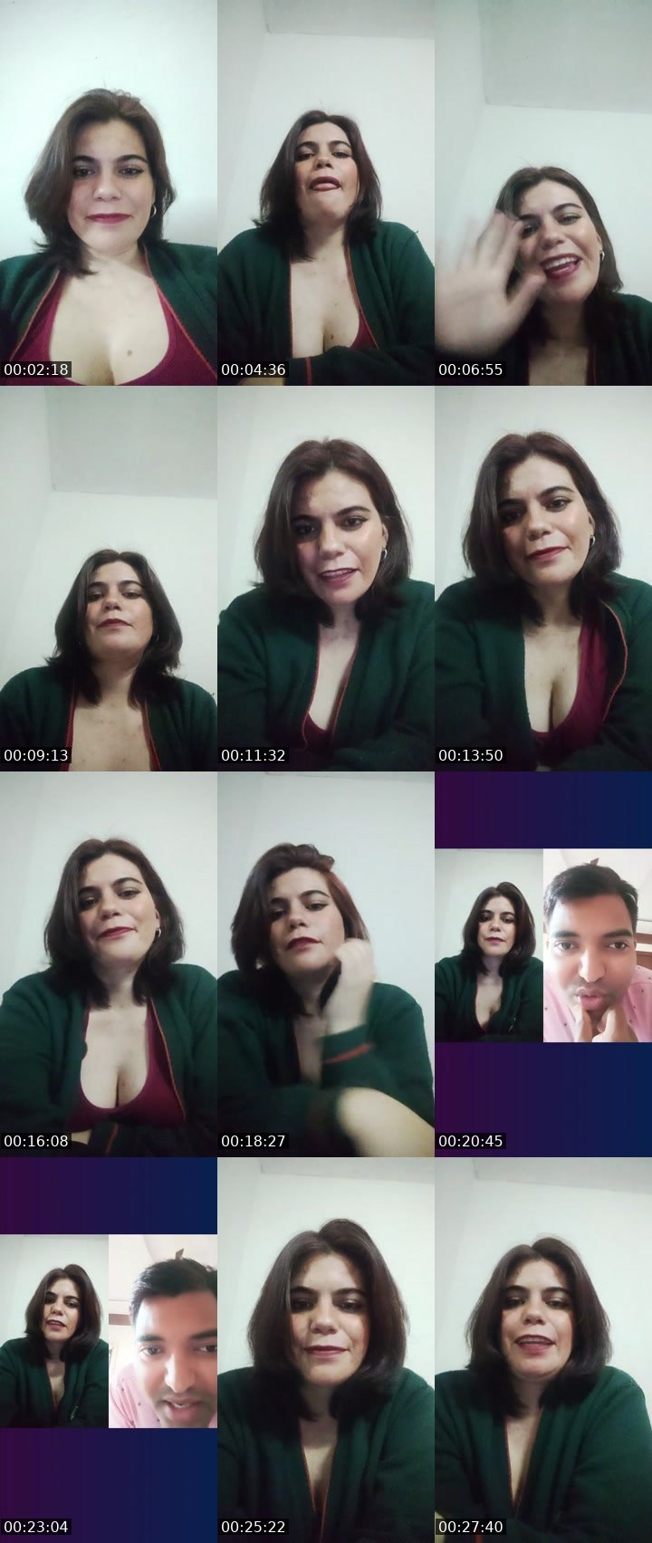 Contact-sheet preview of Maaarrr's Liveme recording