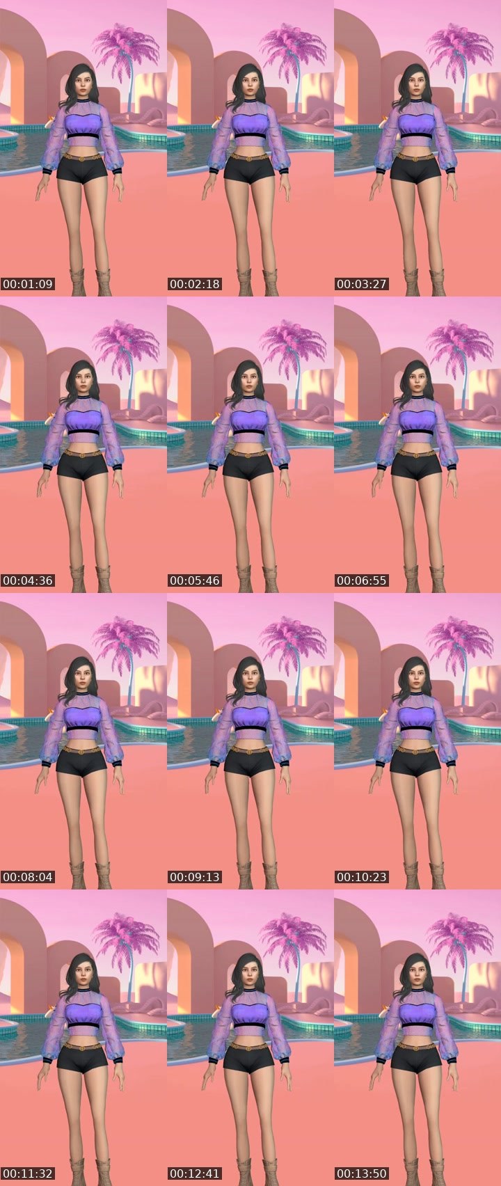 Contact-sheet preview of 🍭🌟Viona 🌟🎭🏦's Liveme recording
