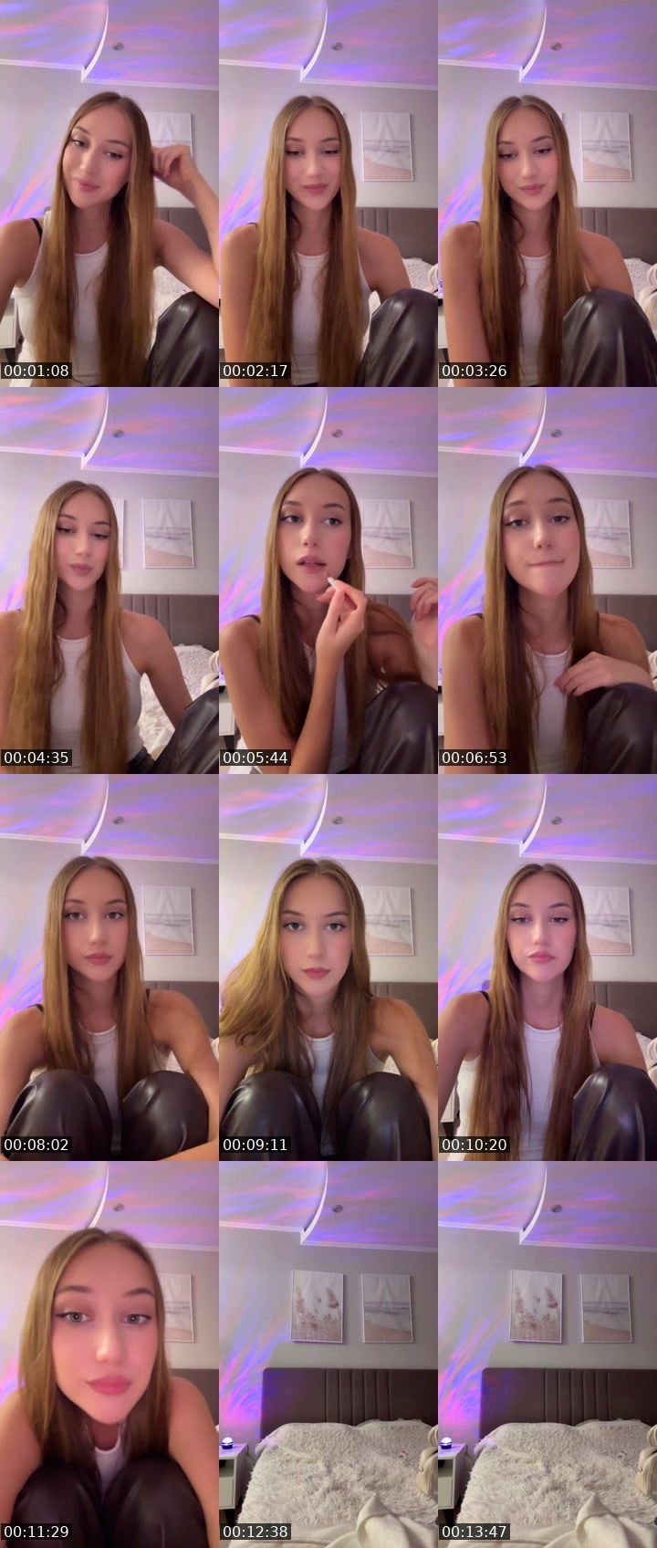 Contact-sheet preview of 🧡ʟᴀᴅʏʙᴀʀʙɪᴇ🧡's Liveme recording