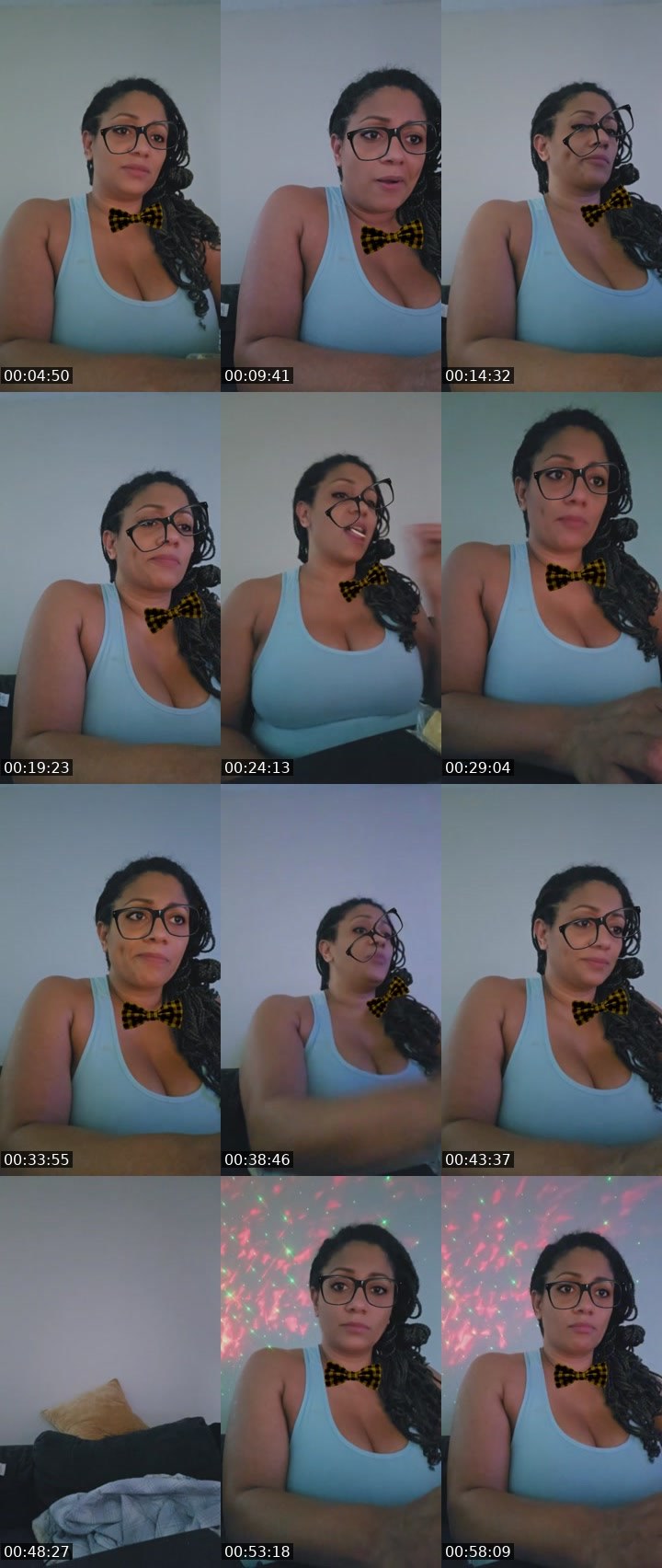 Contact-sheet preview of Kanela 🇵🇦's Liveme recording
