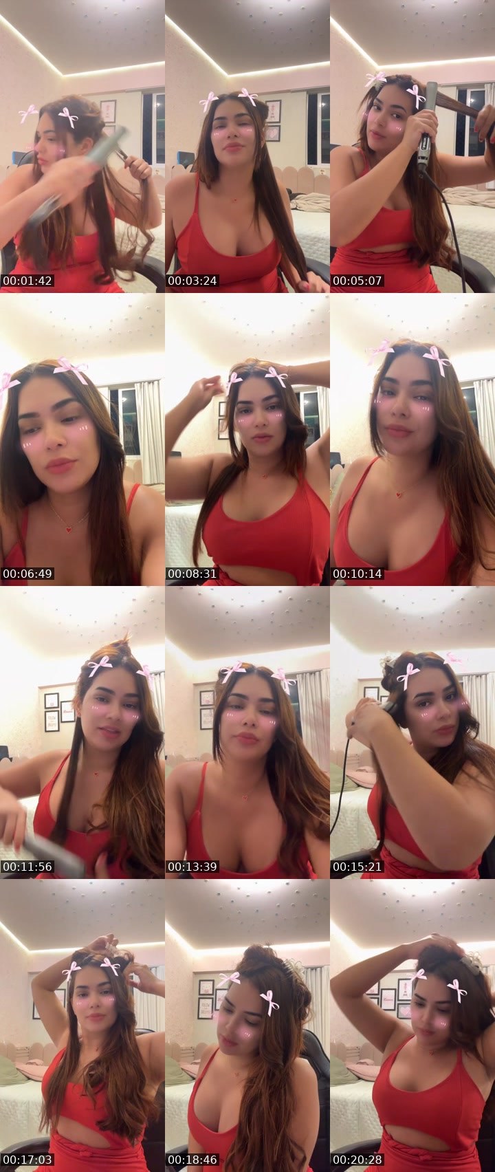 Contact-sheet preview of 🍭Mel🍭 20K's Liveme recording