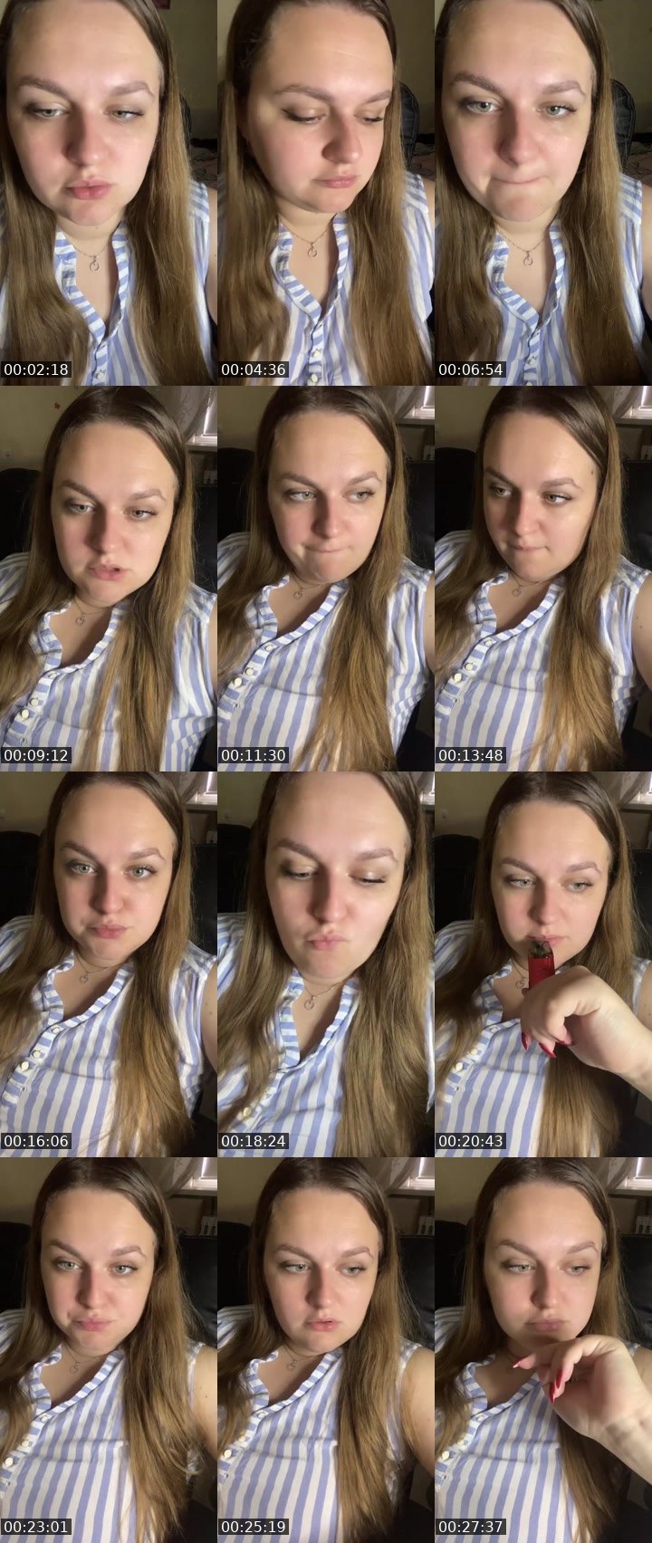 Contact-sheet preview of ✨ᒪᗩᑎᗩᒪIGᕼT✨'s Liveme recording