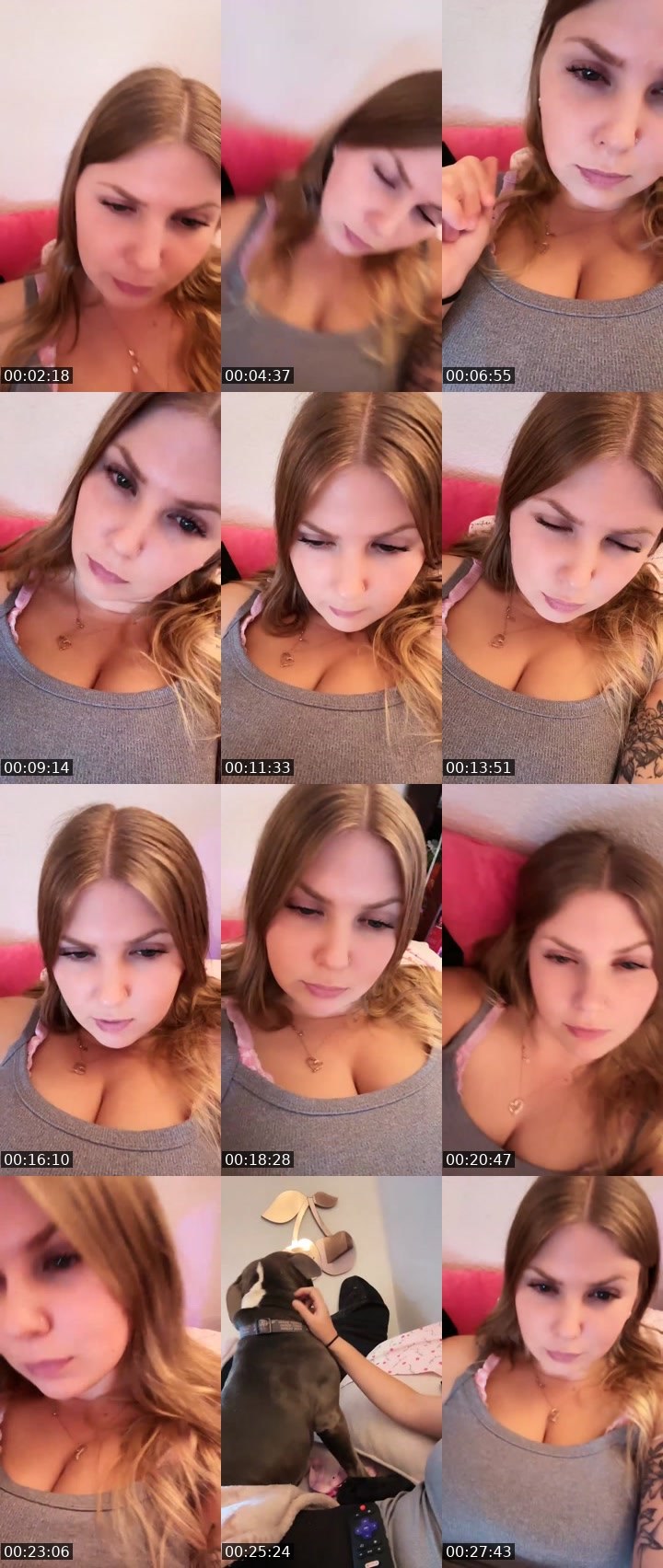 Contact-sheet preview of 🍯LyssPlease💛's Liveme recording