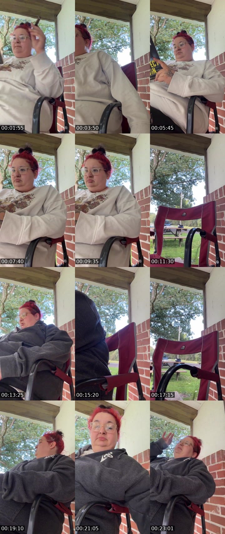 Contact-sheet preview of Virgobabi33🩷🤩's Liveme recording