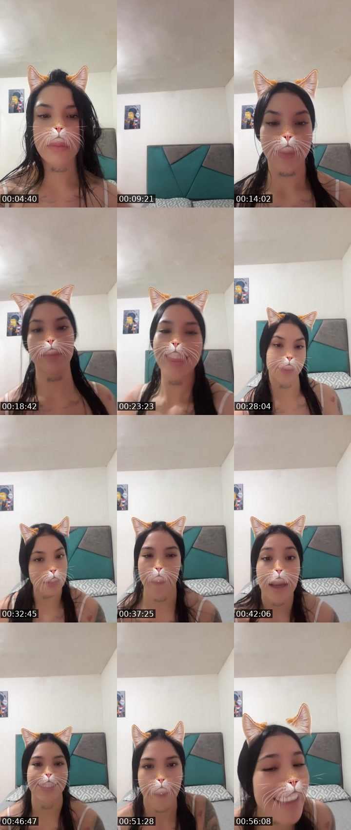 Contact-sheet preview of 🫦•ɳαƚαα•👑🧸🥥's Liveme recording