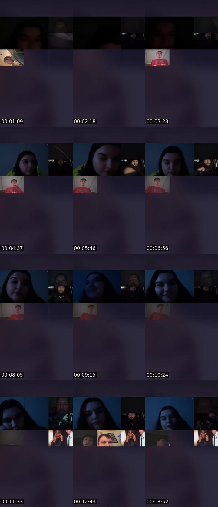 Contact-sheet preview of ᴴⁱˢʷⁱᶠᵉ💍's Liveme recording