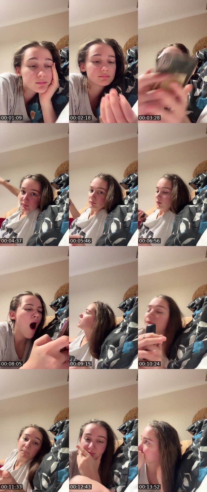 Contact-sheet preview of Niki🎀's Liveme recording