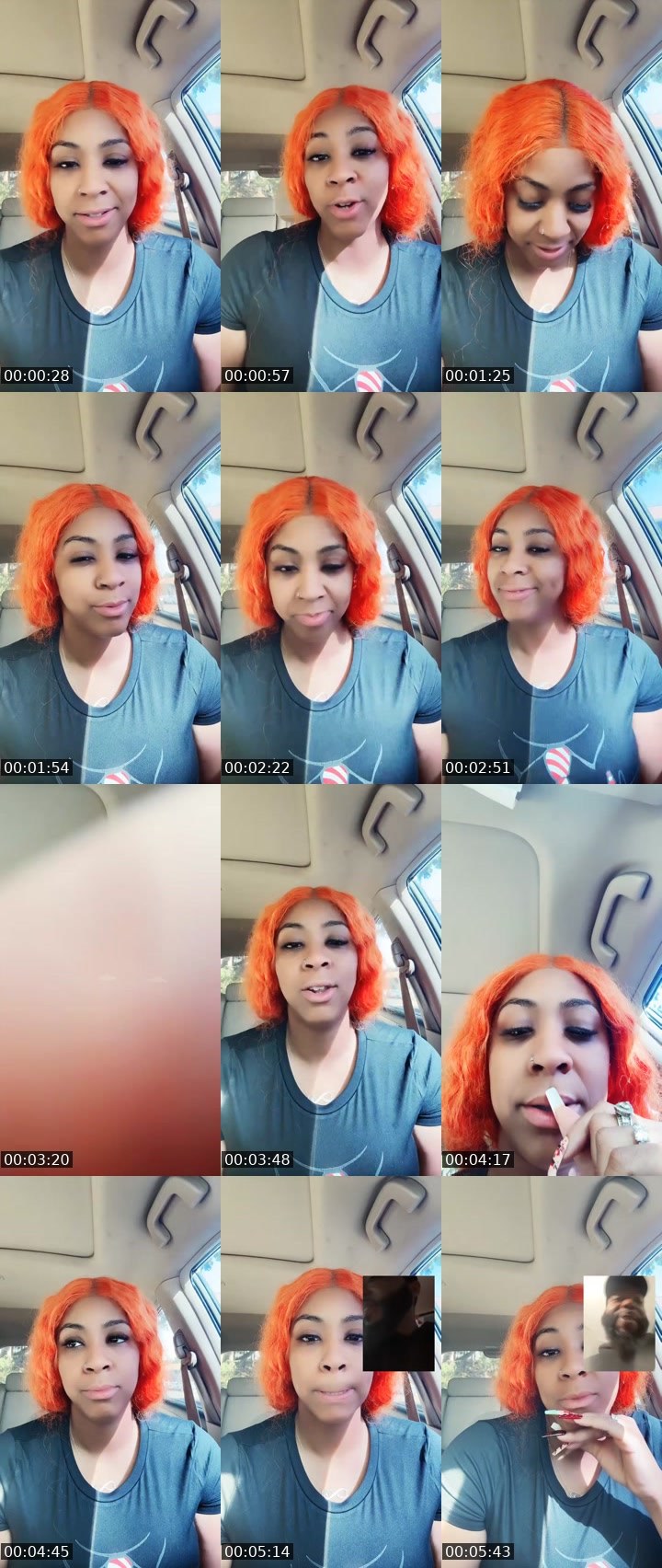 Contact-sheet preview of 🦾🐻Highyella🔆⃤'s Liveme recording