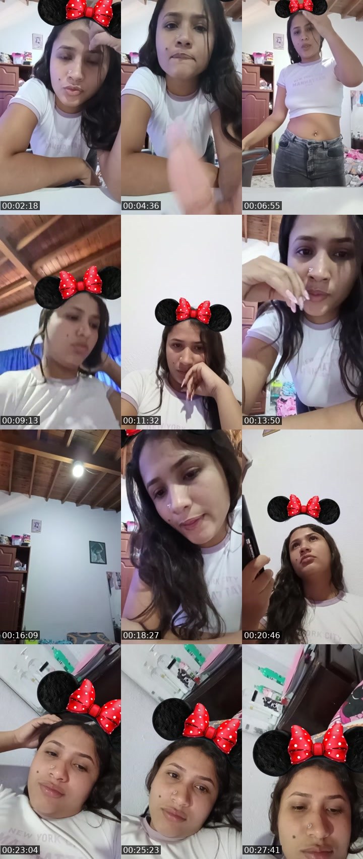 Contact-sheet preview of 👑⃤la sirenita's Liveme recording