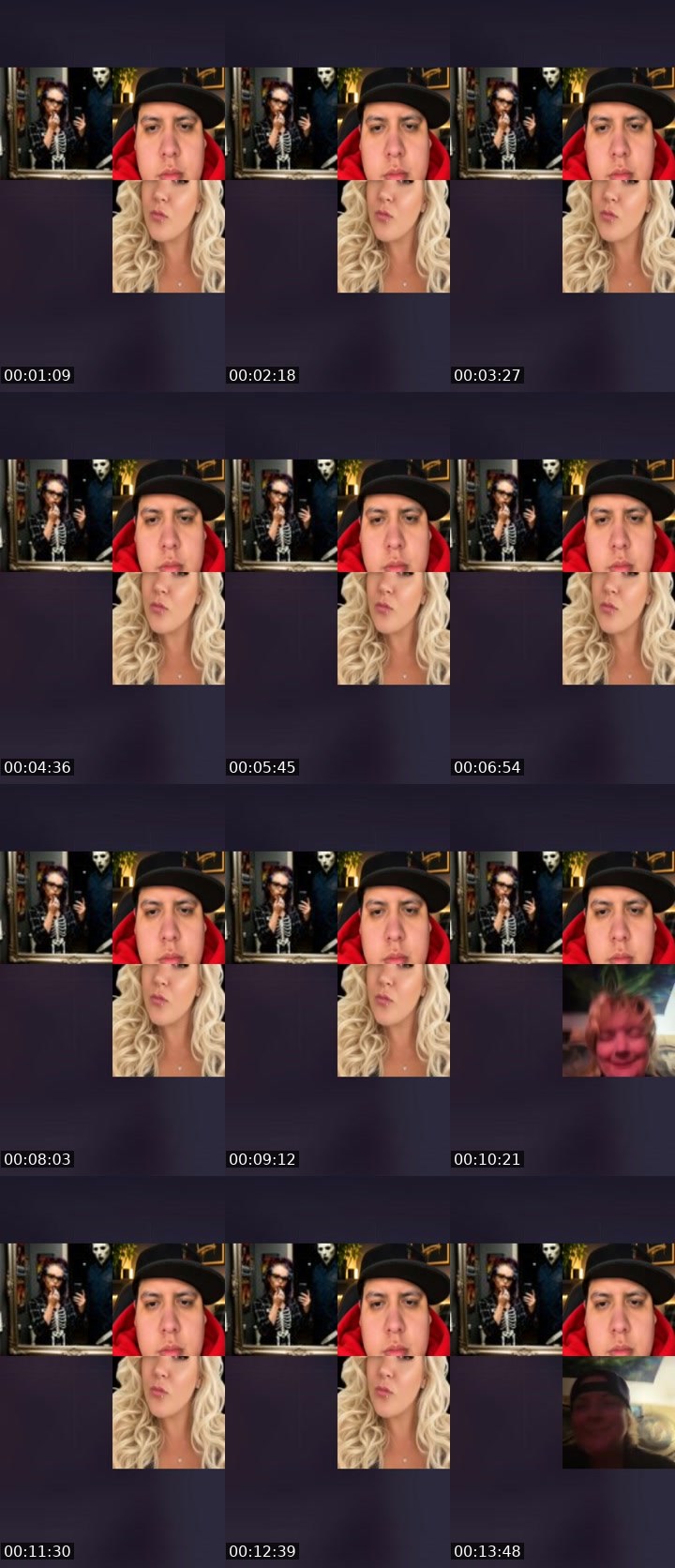 Contact-sheet preview of 🚩§gtLəªhDºugh's Liveme recording