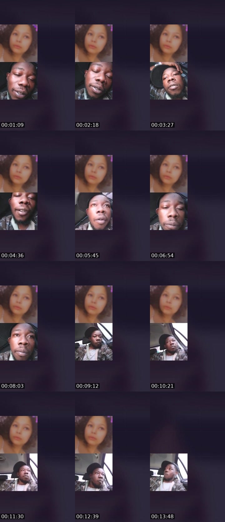 Contact-sheet preview of Starfire 🇮🇹🇯🇲's Liveme recording