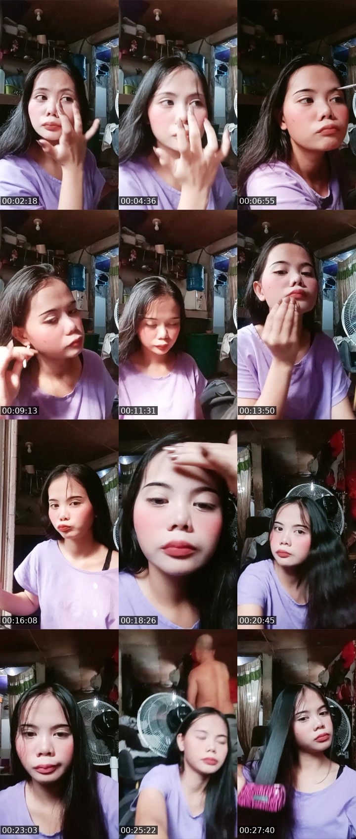 Contact-sheet preview of ♛ ₚₕ Mae ✨'s Liveme recording