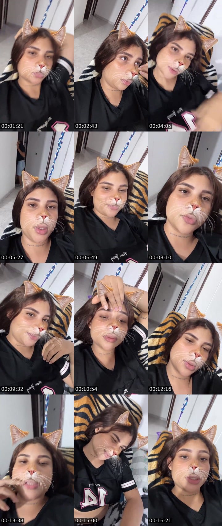 Contact-sheet preview of 🌐lizeth🎀 🌐's Liveme recording