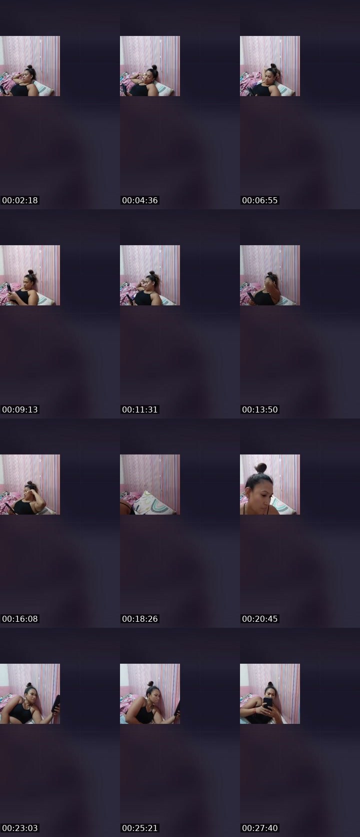 Contact-sheet preview of mªYőĥ🌐iZM's Liveme recording