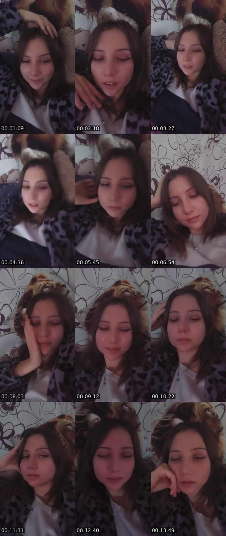 Contact-sheet preview of Alina🌺💃✨'s Liveme recording