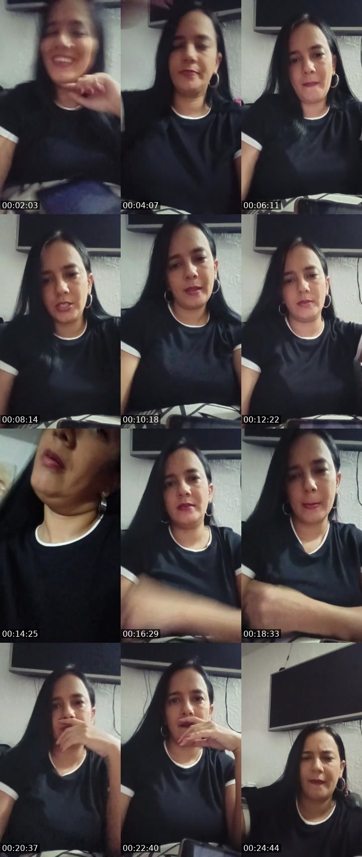 Contact-sheet preview of 🌐 Kathy 🌐's Liveme recording