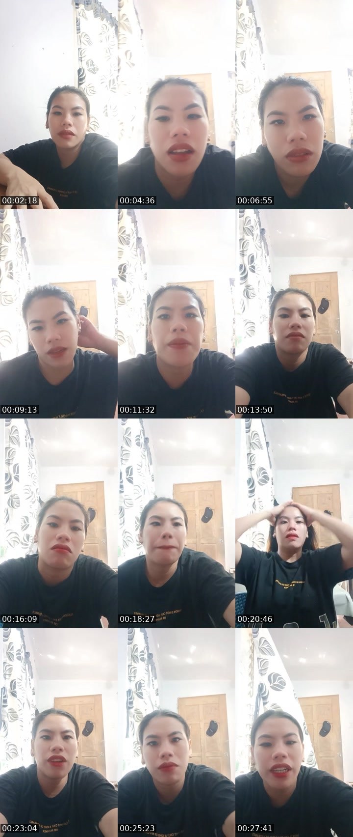 Contact-sheet preview of 👸Darcy🫧's Liveme recording