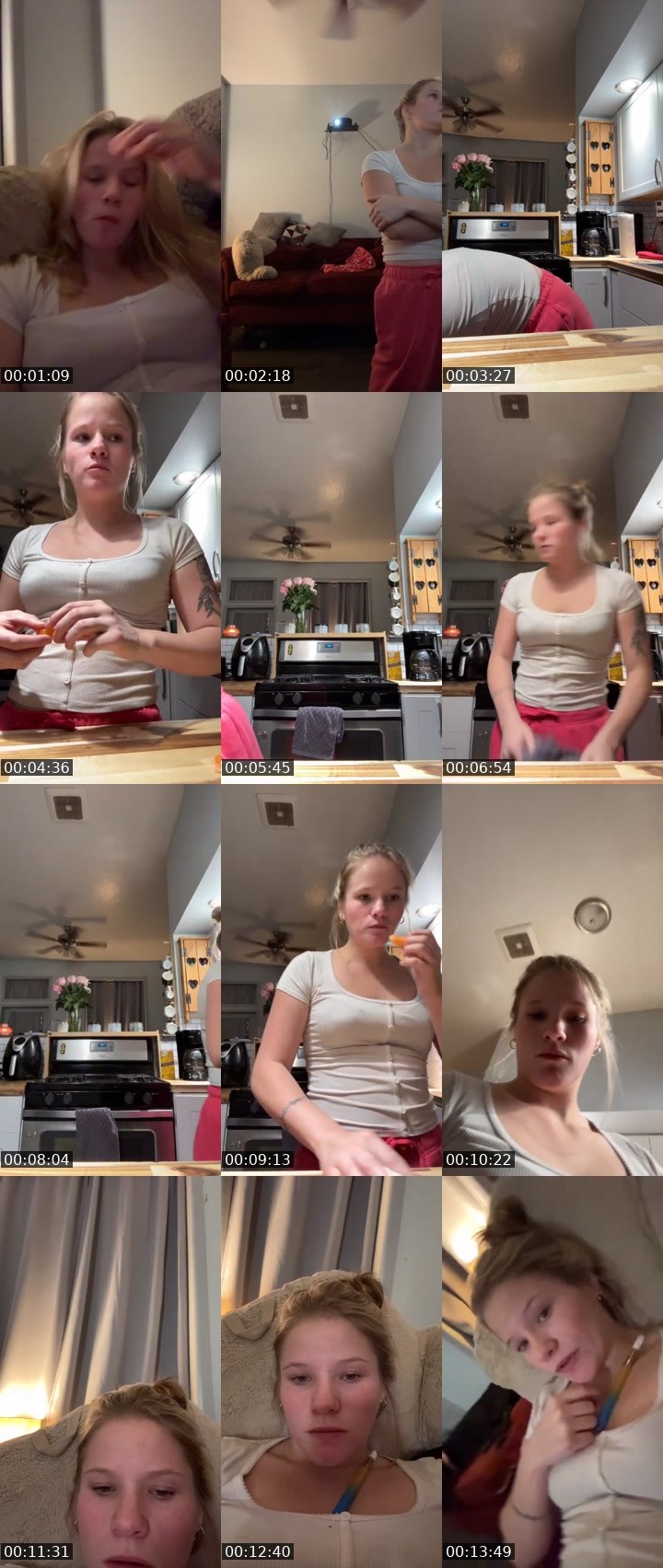 Contact-sheet preview of starlasuta2's Liveme recording