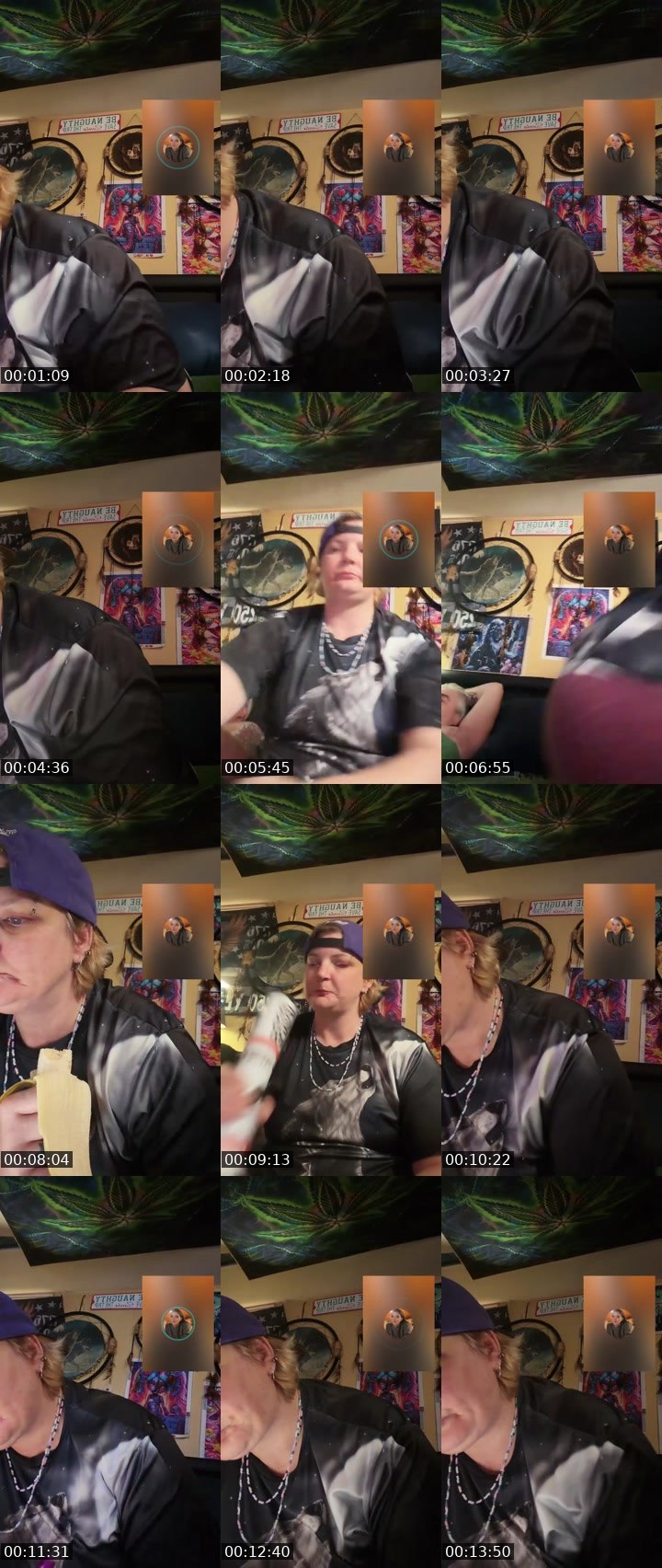 Contact-sheet preview of 🧩⃤ɱ ʝ❌⭕️b̶un̶n̶y̶🐇's Liveme recording
