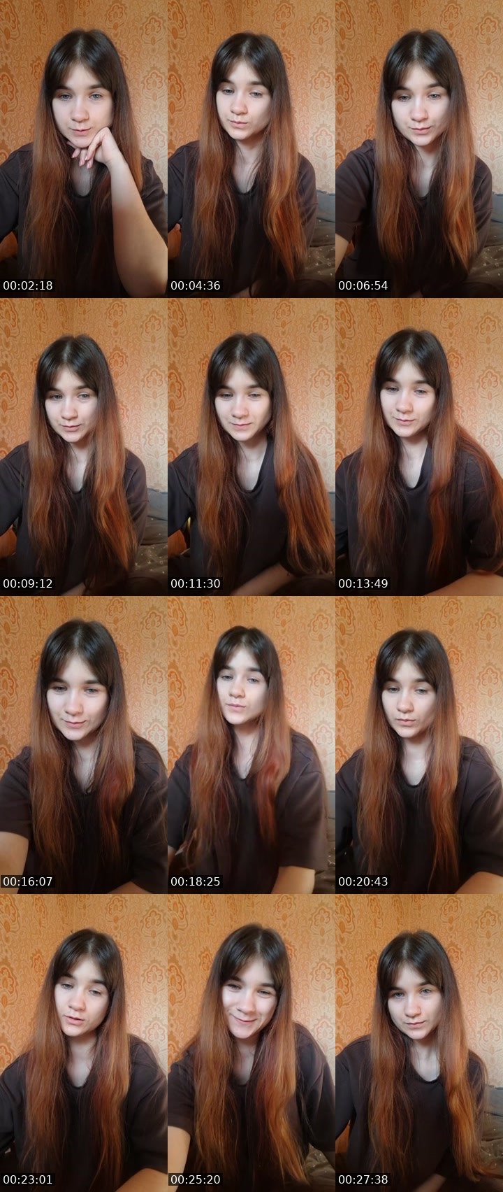 Contact-sheet preview of Skovkanin🐇's Liveme recording