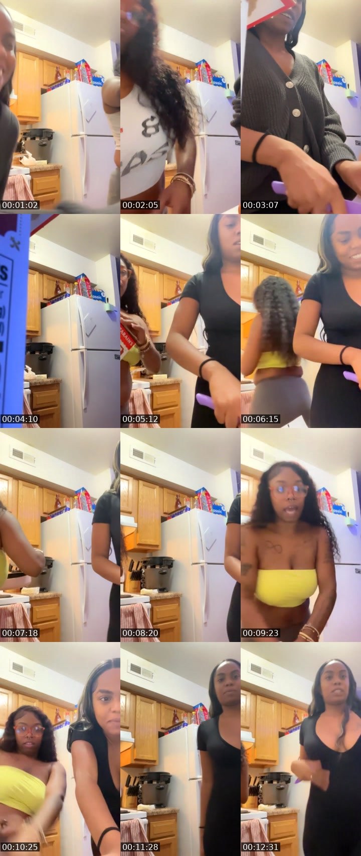 Contact-sheet preview of PrettyPDuhh's Liveme recording