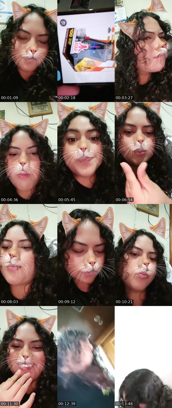 Contact-sheet preview of MICH ✨💕's Liveme recording