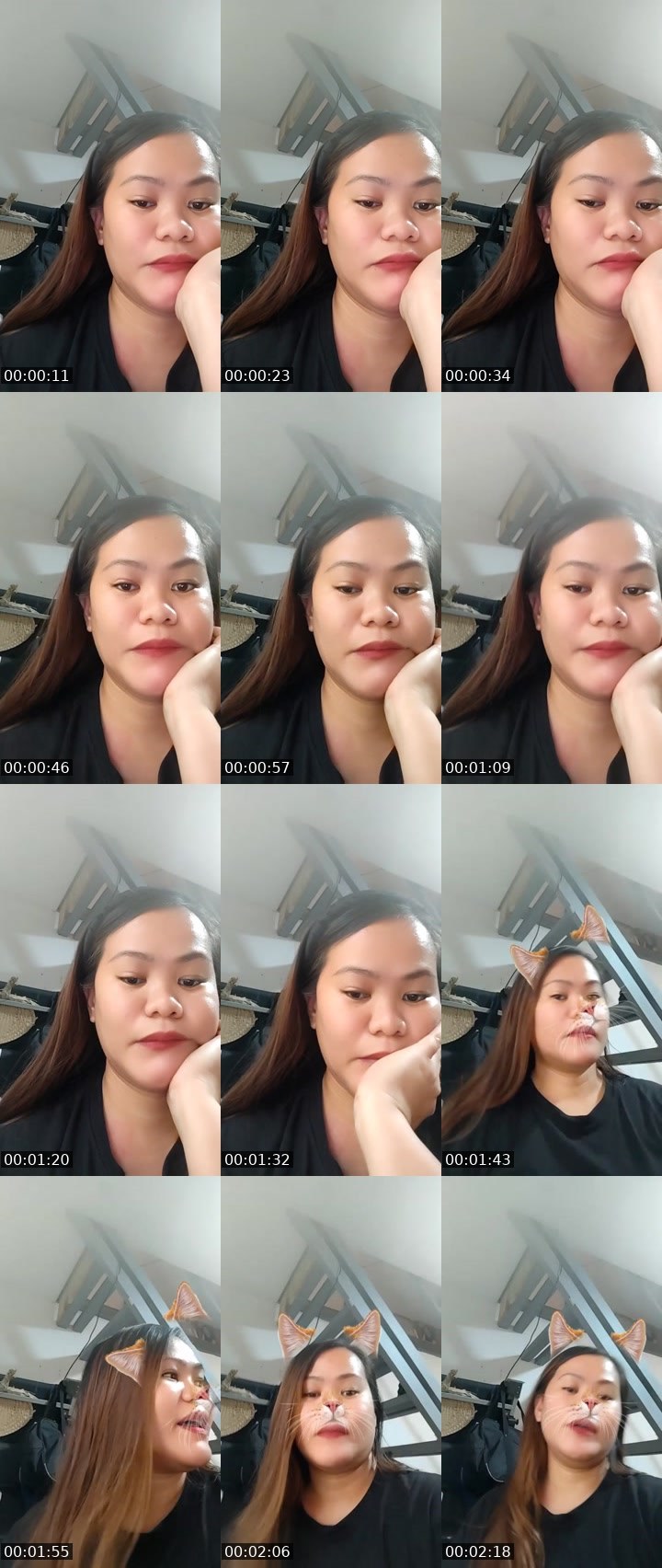 Contact-sheet preview of TA Ghost Angel - NP's Liveme recording