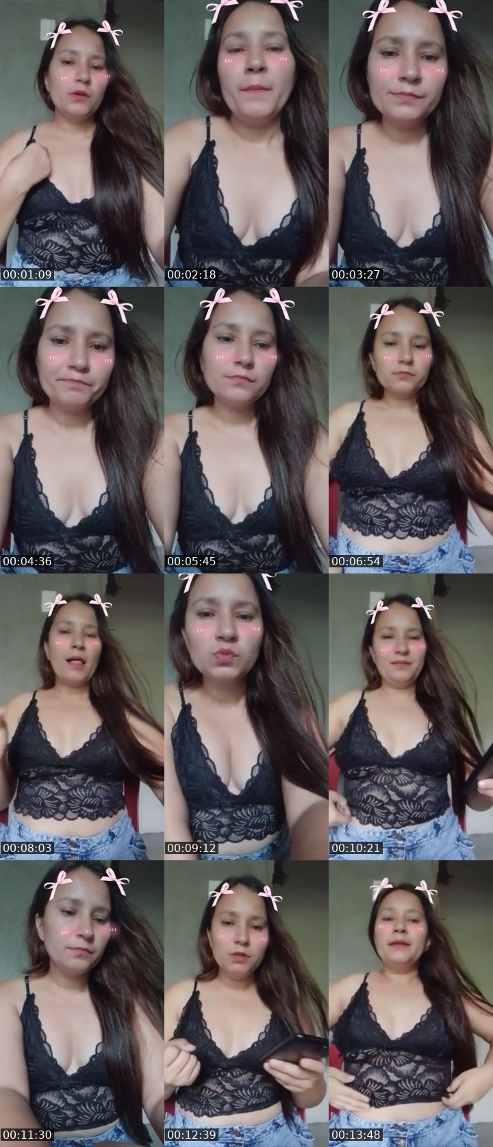 Contact-sheet preview of 18k💎𝓛𝓾✨'s Liveme recording
