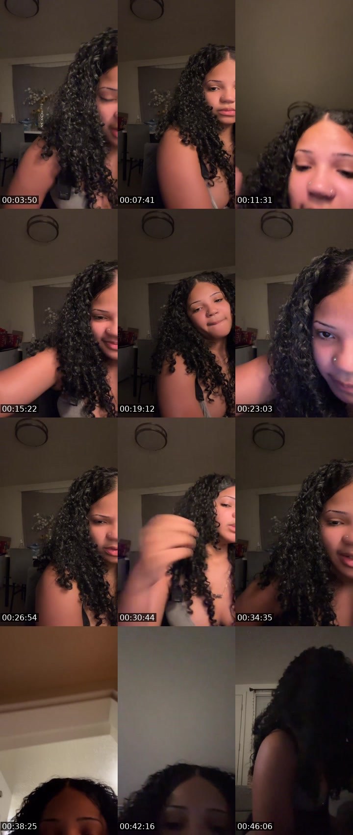 Contact-sheet preview of Bethcooper's Liveme recording