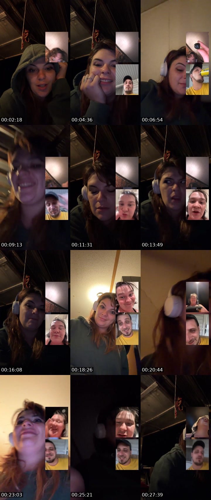 Contact-sheet preview of Haleymaa420's Liveme recording
