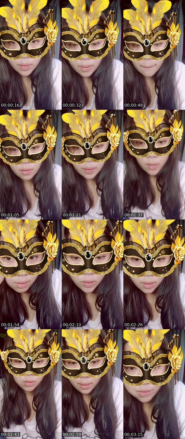 Contact-sheet preview of nichinita's Liveme recording