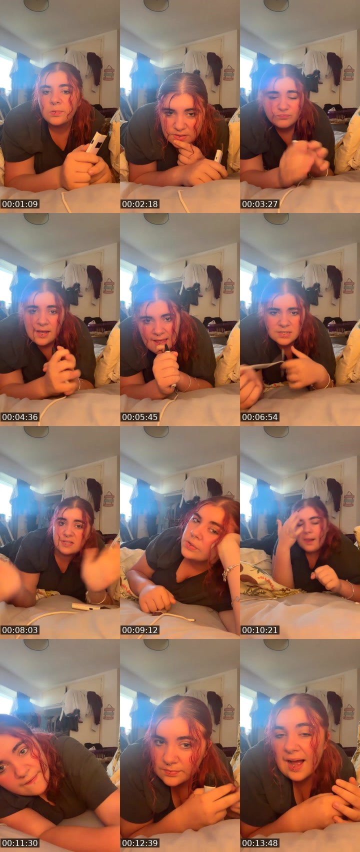 Contact-sheet preview of Fabulous-370946865's Liveme recording