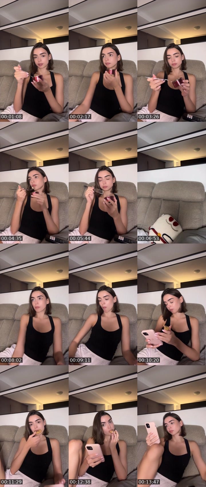 Contact-sheet preview of Maryangel🤍🥥's Liveme recording