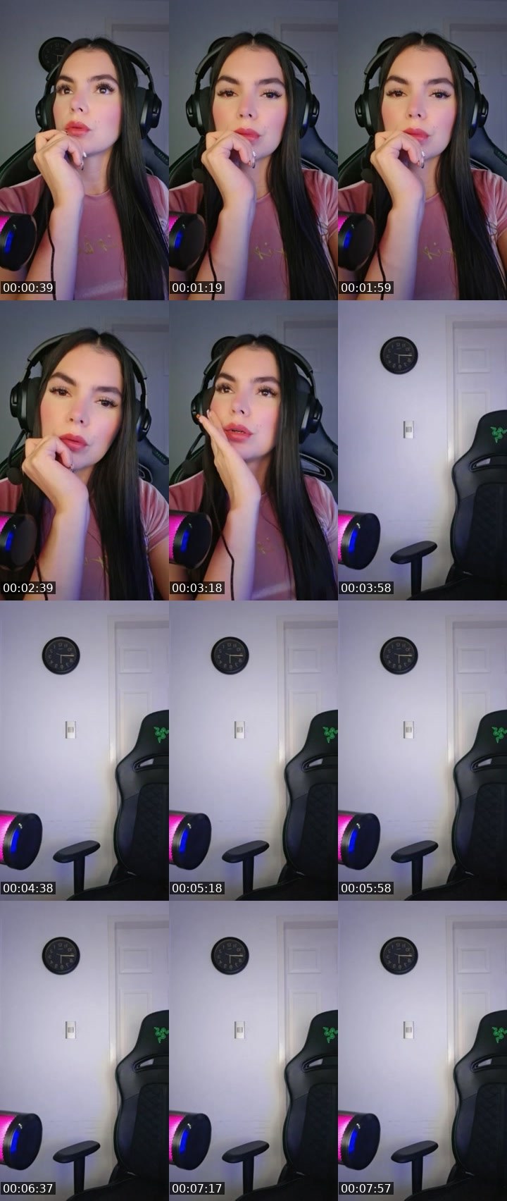 Contact-sheet preview of Eve 🇻🇪☁️🩷's Liveme recording