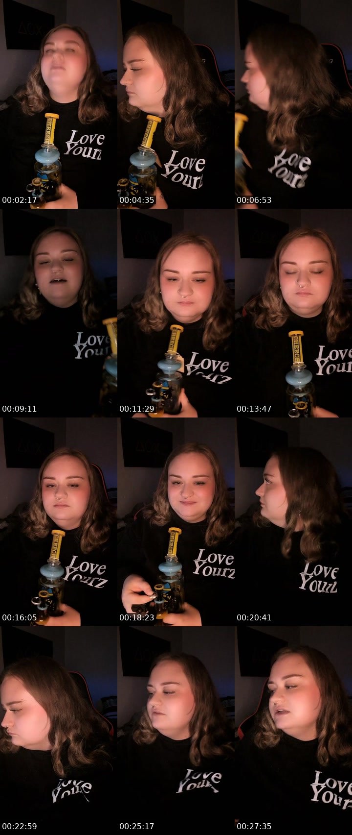 Contact-sheet preview of Sephra ♡'s Liveme recording