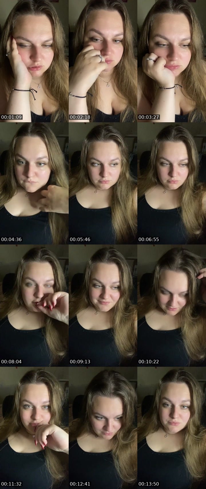 Contact-sheet preview of ✨ᒪᗩᑎᗩᒪIGᕼT✨'s Liveme recording