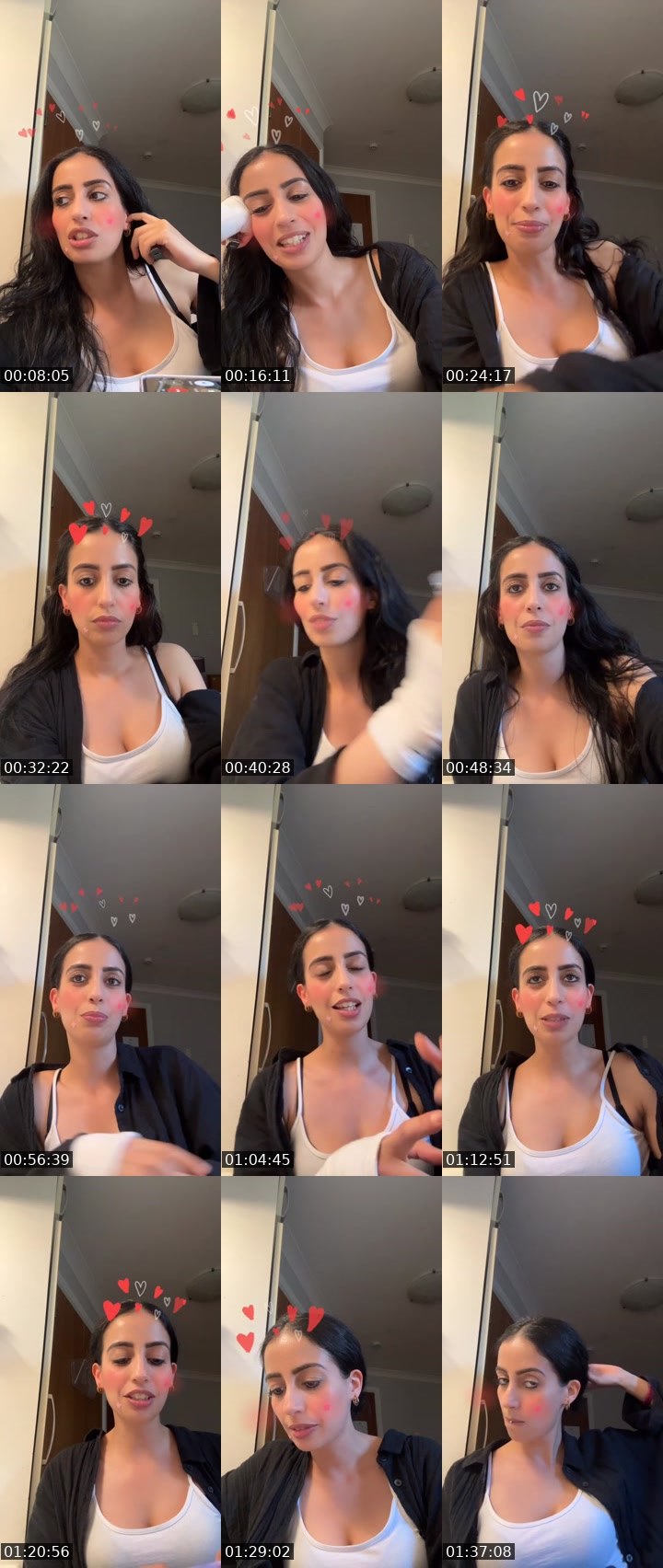 Contact-sheet preview of 𝐌𝐘𝐒𝐓𝐄𝐑𝐘 🐝's Liveme recording