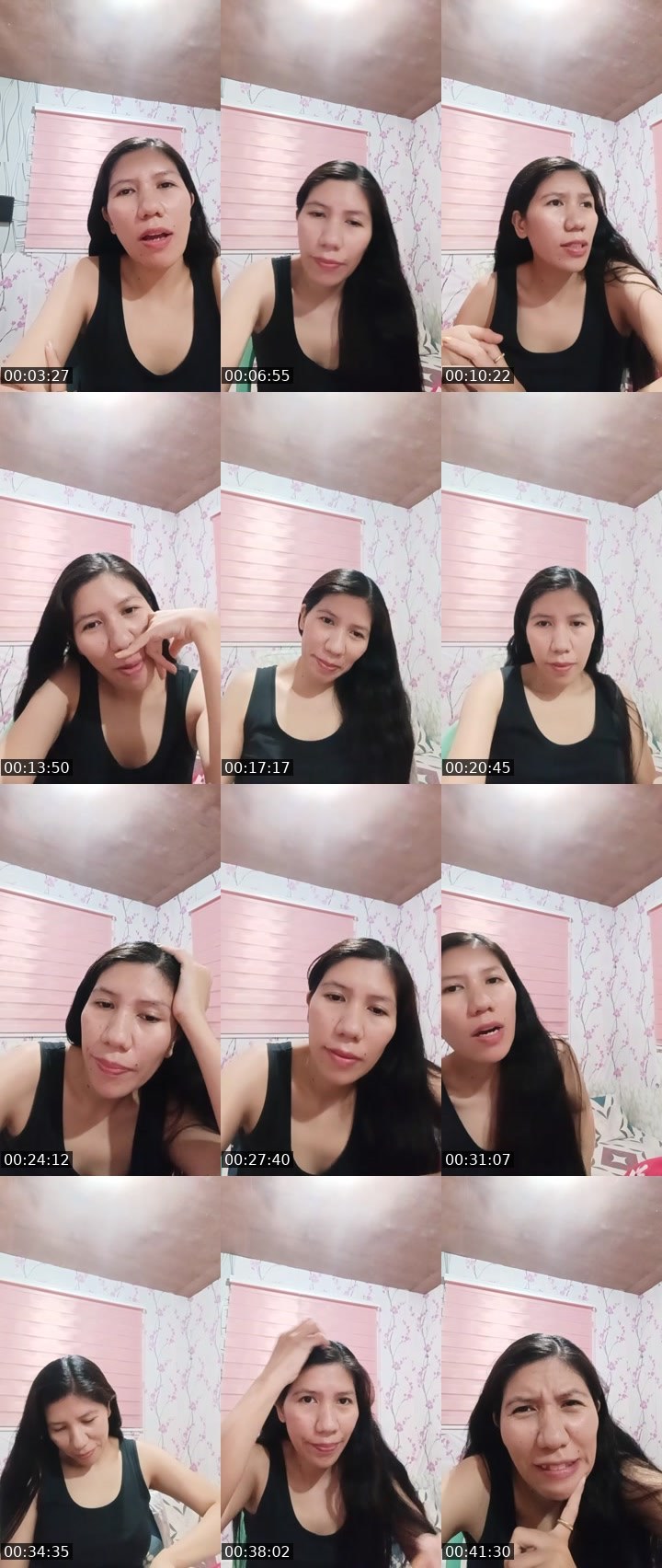 Contact-sheet preview of 👼🏻ᴬᴬLyn (NP)'s Liveme recording