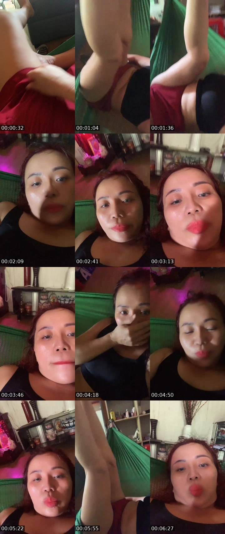 Contact-sheet preview of Kimkim🏃‍♀️🏃‍♀️'s Liveme recording