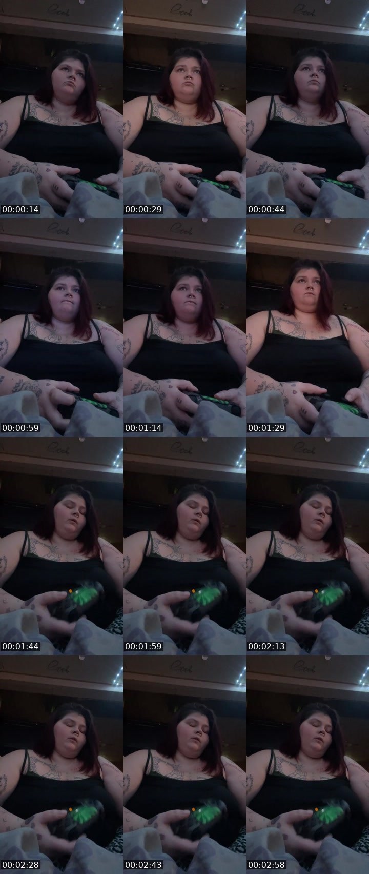 Contact-sheet preview of Lunamoonie666's Liveme recording