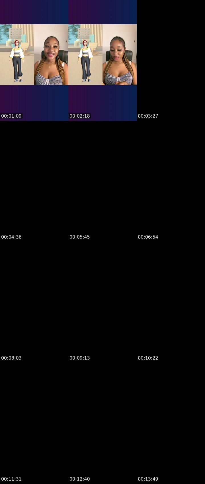 Contact-sheet preview of 🚩§gtLəªhDºugh's Liveme recording