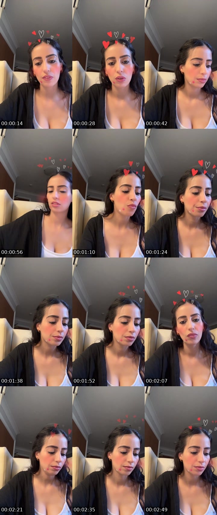 Contact-sheet preview of 𝐌𝐘𝐒𝐓𝐄𝐑𝐘 🐝's Liveme recording