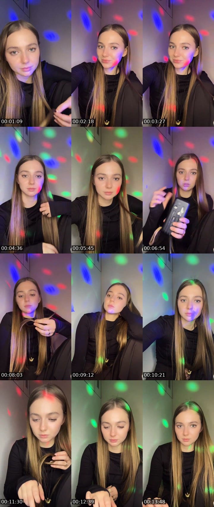 Contact-sheet preview of ✨Lollo ✨'s Liveme recording