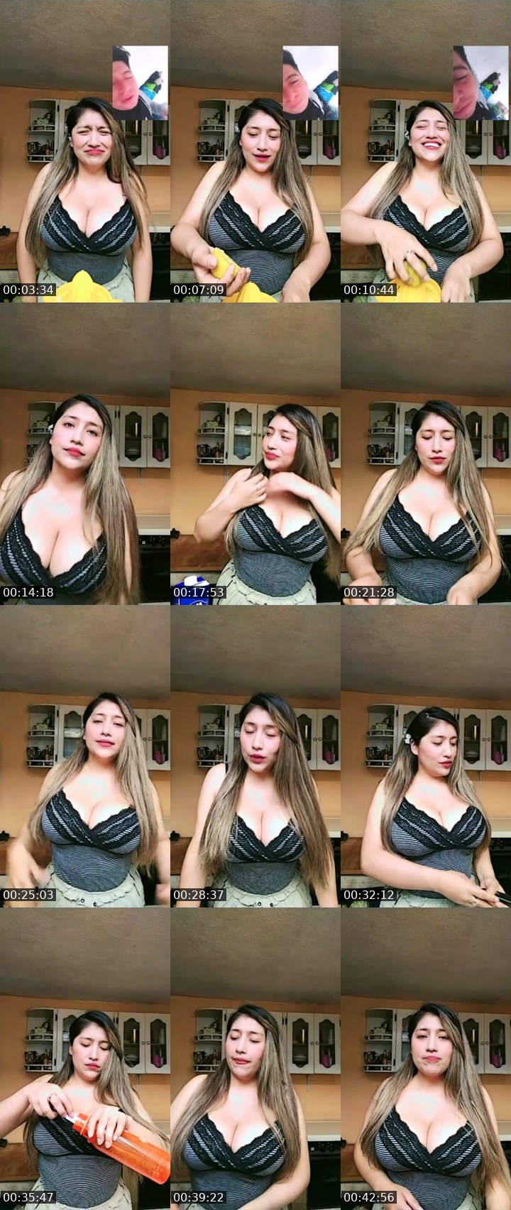 Contact-sheet preview of 🌐👻𝓓ulce🍒's Liveme recording