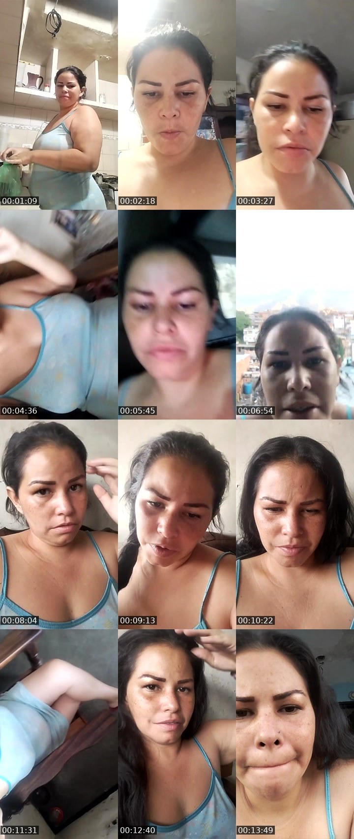 Contact-sheet preview of lisett👑's Liveme recording