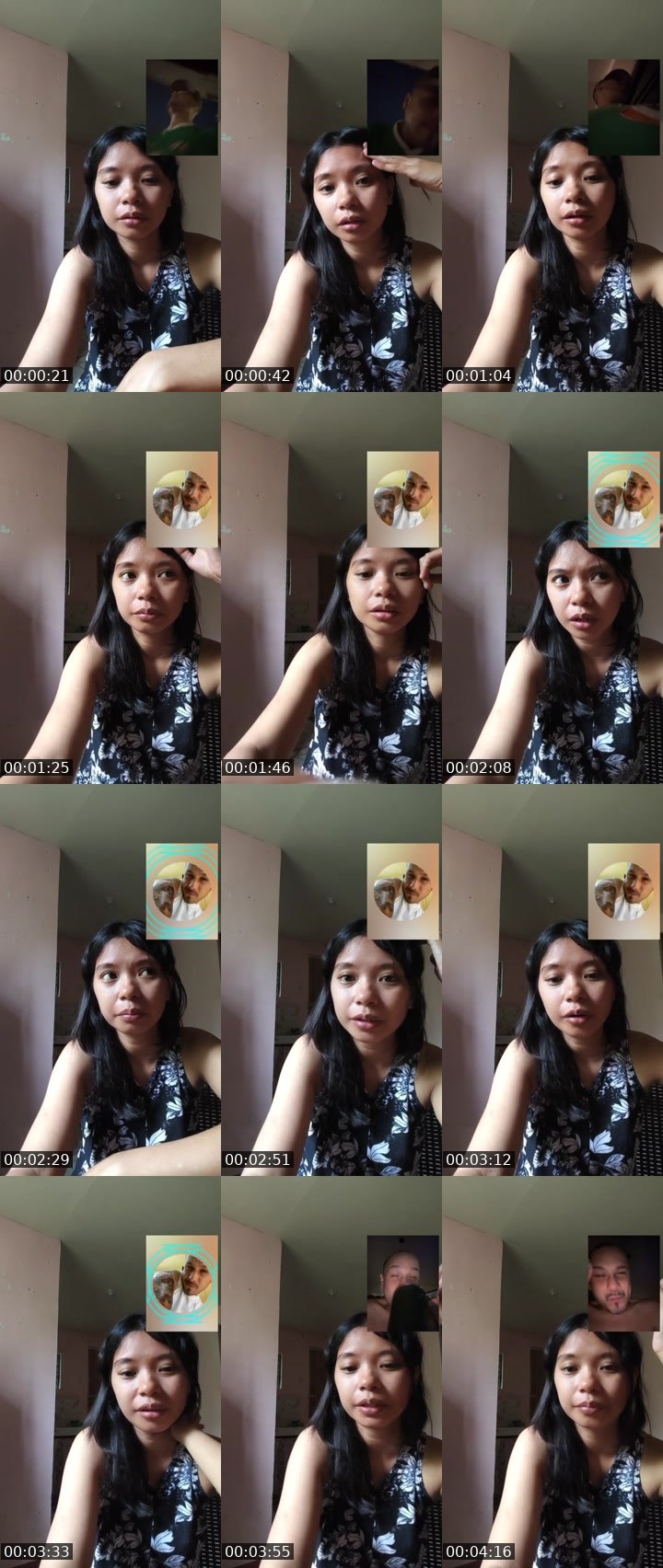 Contact-sheet preview of 😋👸NaLi🦢's Liveme recording