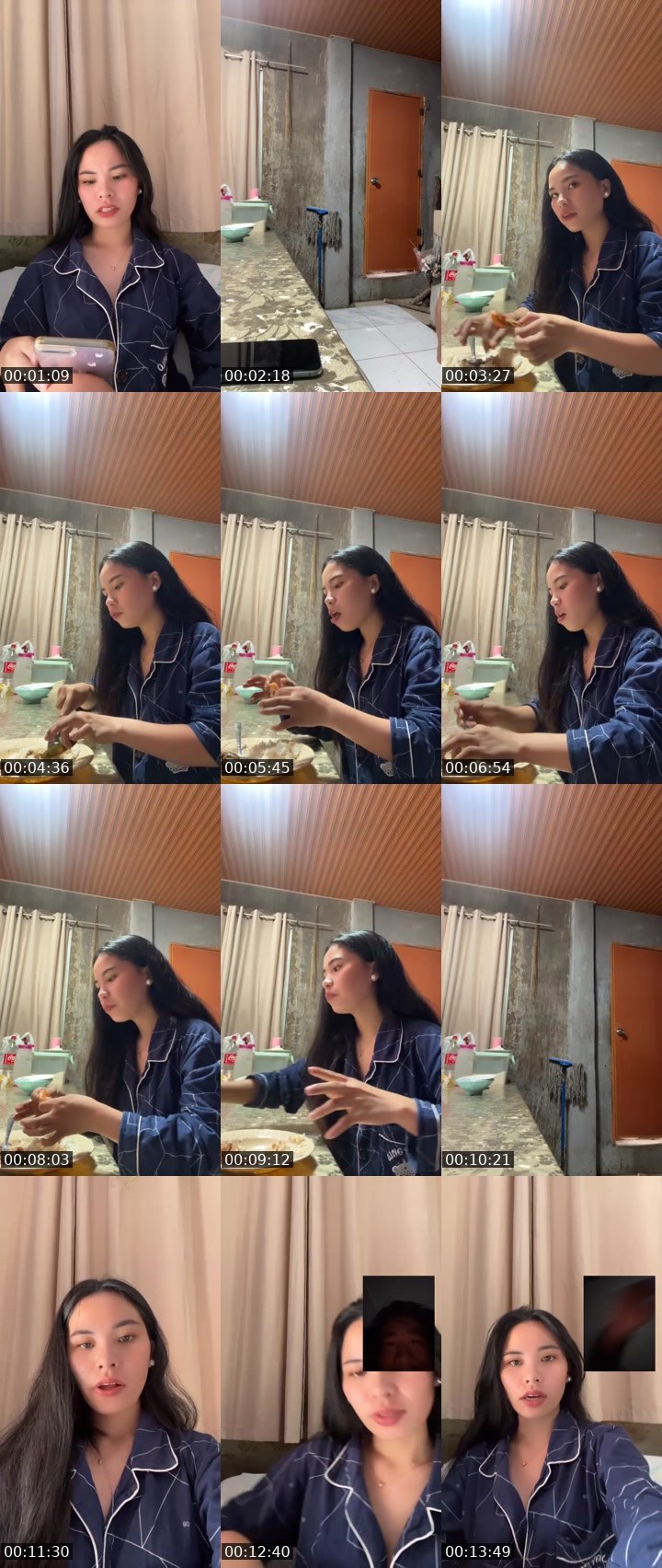 Contact-sheet preview of ᴵᴬ💎Michiikooo🫐's Liveme recording