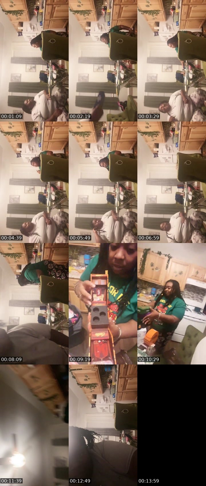 Contact-sheet preview of Choklit baby's Liveme recording