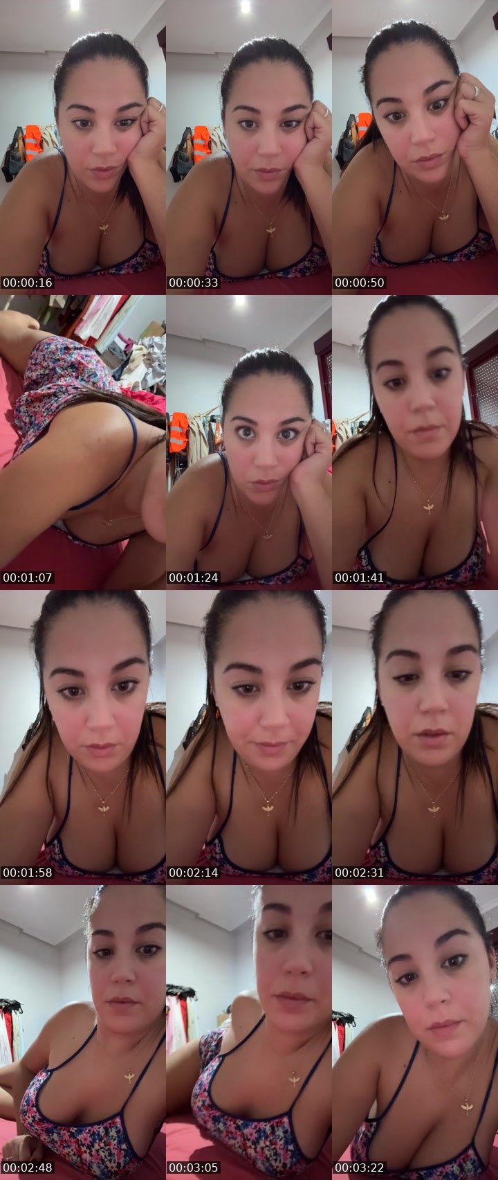 Contact-sheet preview of Lorenaglbrt1 🌹🐝's Liveme recording